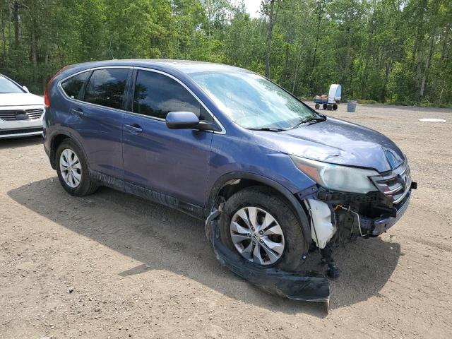 2HKRM4H76CH104004 - 2012 HONDA CR-V EXL BLUE photo 4