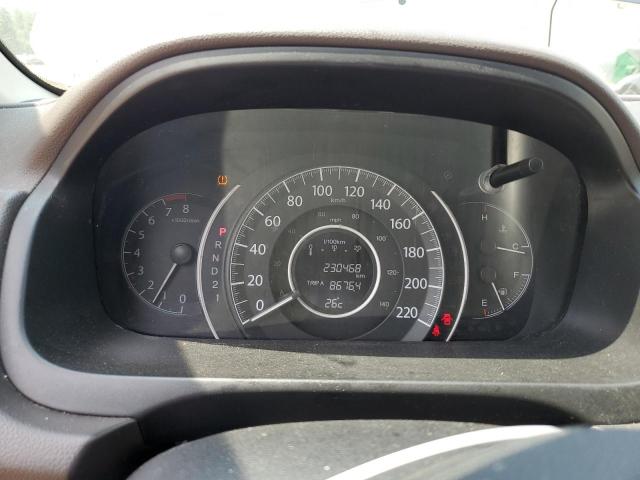 2HKRM4H76CH104004 - 2012 HONDA CR-V EXL BLUE photo 9