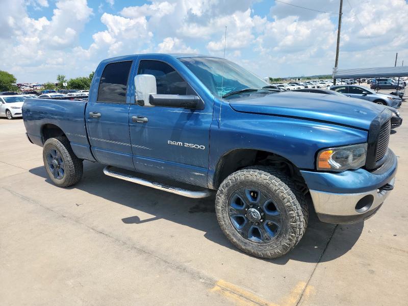 3D7KU28C34G234857 - 2004 DODGE RAM 2500 ST Կապույտ լուսանկար 4