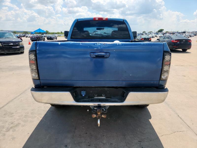 3D7KU28C34G234857 - 2004 DODGE RAM 2500 ST Կապույտ լուսանկար 6