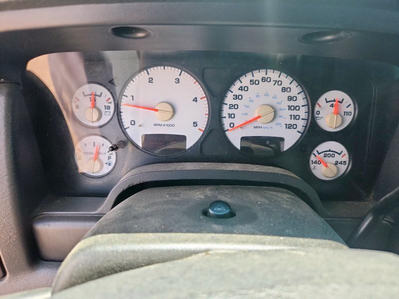 3D7KU28C34G234857 - 2004 DODGE RAM 2500 ST Կապույտ լուսանկար 9