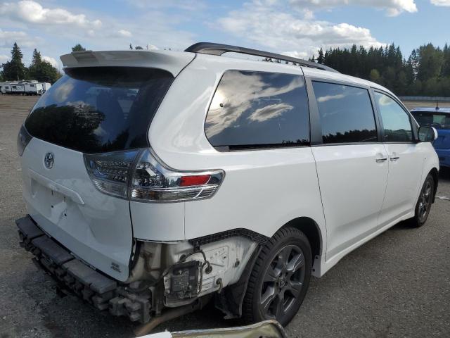 5TDEZ3DC5LS249784 - 2020 TOYOTA SIENNA SE WHITE photo 3