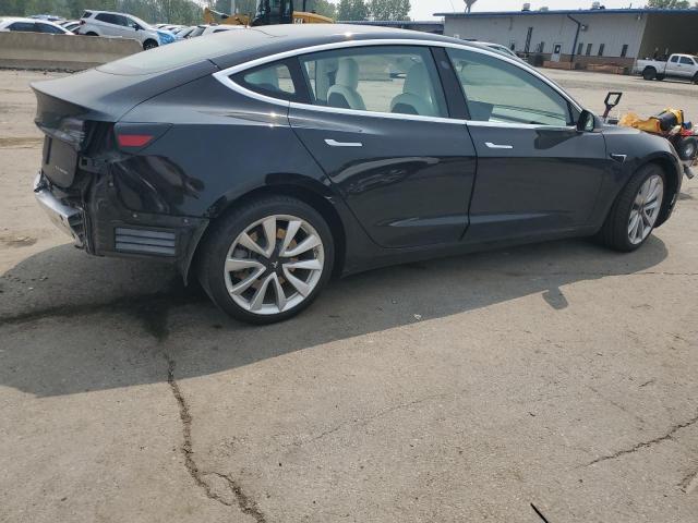 5YJ3E1EB9LF787924 - 2020 TESLA MODEL 3 BLACK photo 3