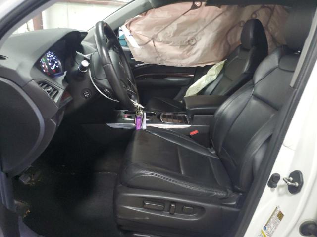 5FRYD4H47GB022514 - 2016 ACURA MDX TECHNOLOGY WHITE photo 7