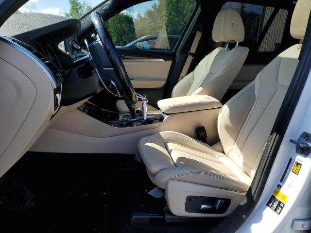 5UXTR9C50KLD94424 - 2019 BMW X3 XDRIVE30I WHITE photo 7
