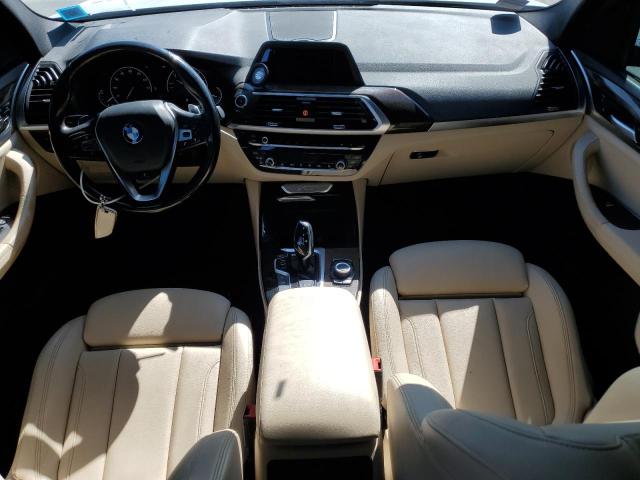 5UXTR9C50KLD94424 - 2019 BMW X3 XDRIVE30I WHITE photo 8