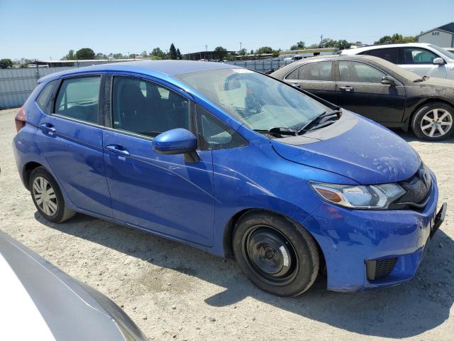 3HGGK5H55HM713024 - 2017 HONDA FIT LX 蓝色 照片 4