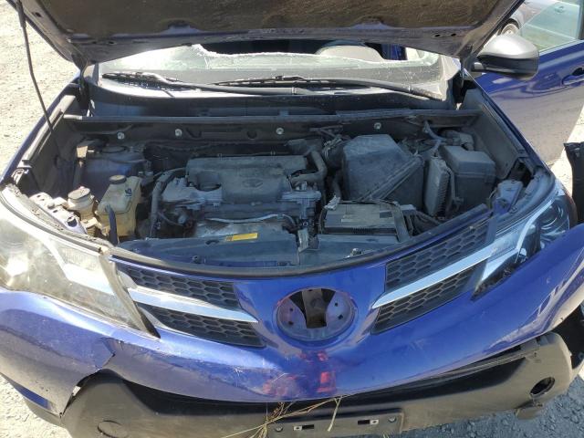 2T3BFREV5FW235031 - 2015 TOYOTA RAV4 LE BLUE photo 12