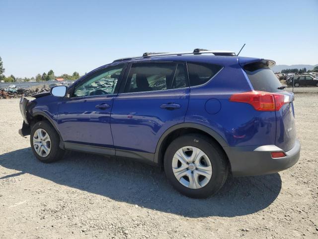 2T3BFREV5FW235031 - 2015 TOYOTA RAV4 LE BLUE photo 2