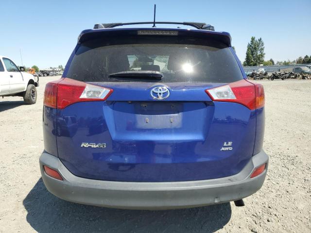 2T3BFREV5FW235031 - 2015 TOYOTA RAV4 LE BLUE photo 6