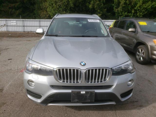 5UXWX9C54G0D75340 - 2016 BMW X3 XDRIVE28I SILVER photo 5