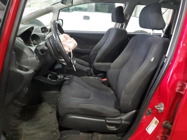 JHMGE8H56DC042447 - 2013 HONDA FIT SPORT RED photo 7