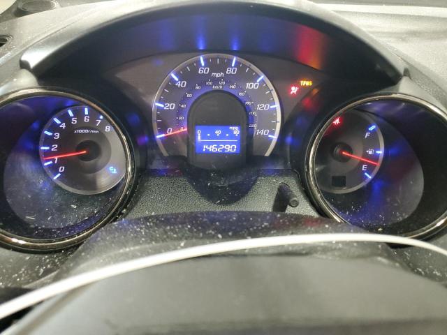 JHMGE8H56DC042447 - 2013 HONDA FIT SPORT RED photo 9