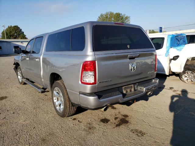 1C6SRFMTXKN921371 - 2019 RAM 1500 BIG HORN/LONE STAR SILVER photo 3