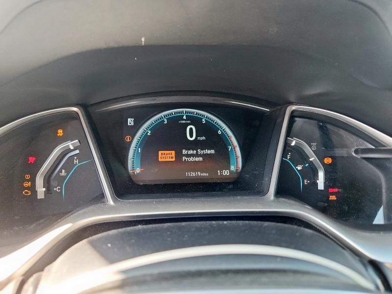 2HGFC1F7XGH650683 - 2016 HONDA CIVIC EXL ნაცრისფერი ფოტო 9