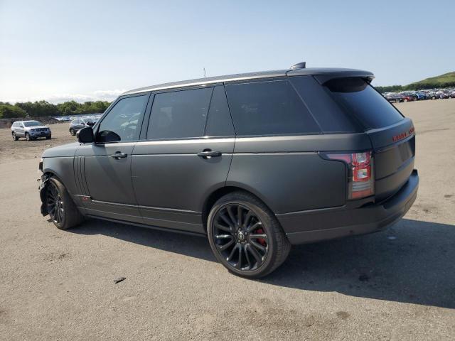SALGV5FE5HA348245 - 2017 LAND ROVER RANGE ROVE AUTOBIOGRAPHY BLACK photo 2