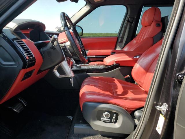 SALGV5FE5HA348245 - 2017 LAND ROVER RANGE ROVE AUTOBIOGRAPHY BLACK photo 7