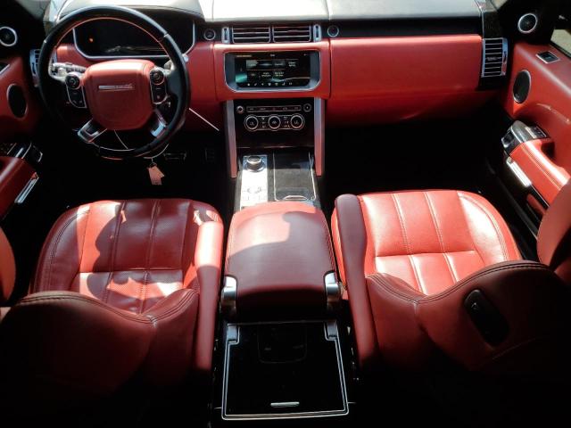 SALGV5FE5HA348245 - 2017 LAND ROVER RANGE ROVE AUTOBIOGRAPHY BLACK photo 8