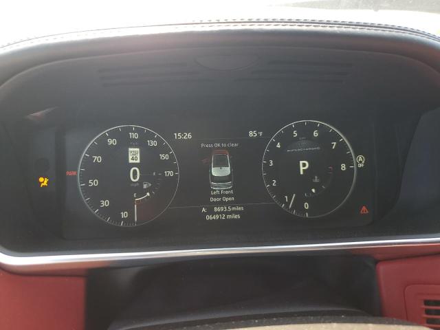 SALGV5FE5HA348245 - 2017 LAND ROVER RANGE ROVE AUTOBIOGRAPHY BLACK photo 9