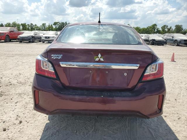 ML32FUFJ5NHF02323 - 2022 MITSUBISHI MIRAGE G4 ES MAROON photo 6