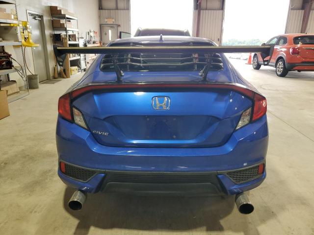 2HGFC3B79HH352435 - 2017 HONDA CIVIC EXL ლურჯი ფოტო 6