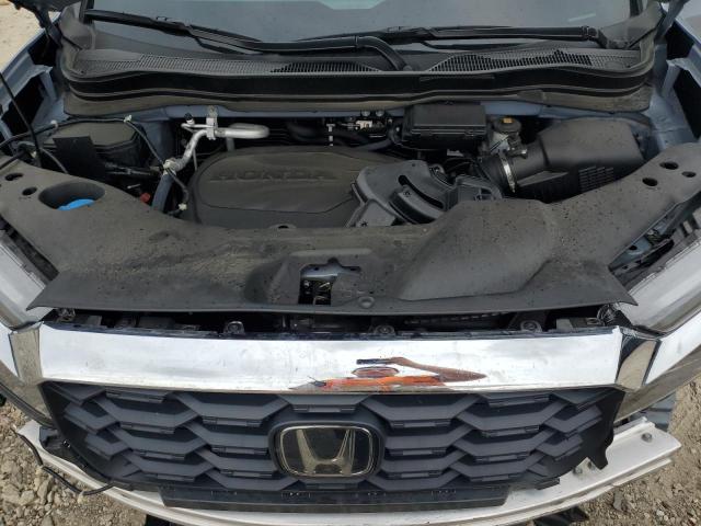 5FNYF8H52RB020488 - 2024 HONDA PASSPORT EXL BLUE photo 12