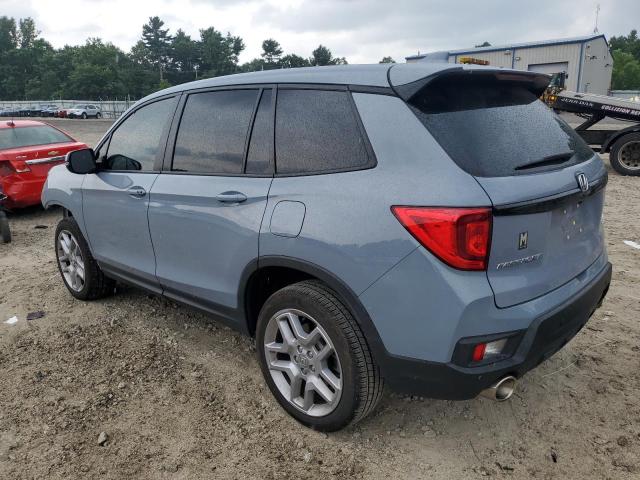 5FNYF8H52RB020488 - 2024 HONDA PASSPORT EXL BLUE photo 2