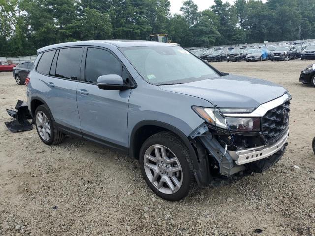 5FNYF8H52RB020488 - 2024 HONDA PASSPORT EXL BLUE photo 4