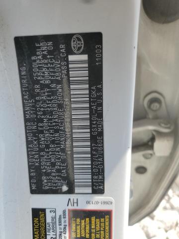 4T1BK1EB3FU151754 - 2015 TOYOTA AVALON XLE WHITE photo 13