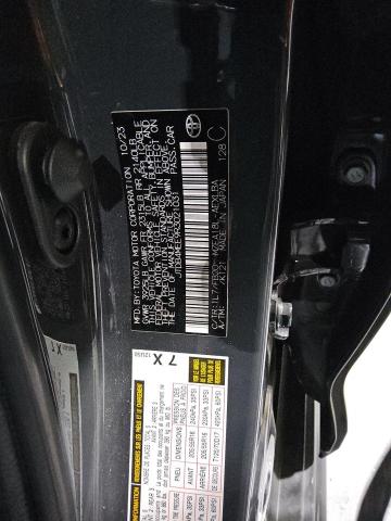 JTDB4MEE9R3021031 - 2024 TOYOTA COROLLA LE GRAY photo 12