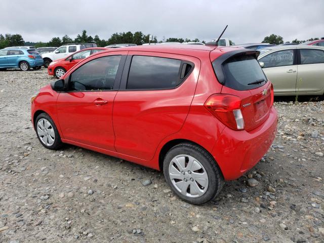 KL8CB6SA5HC762677 - 2017 CHEVROLET SPARK LS RED photo 2