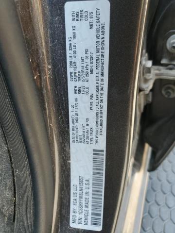 1C6SRFFM8LN415657 - 2020 RAM 1500 BIG HORN/LONE STAR CHARCOAL photo 13