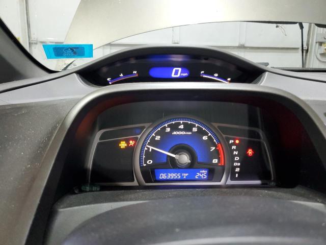 2HGFG12836H530600 - 2006 HONDA CIVIC EX SILVER photo 9