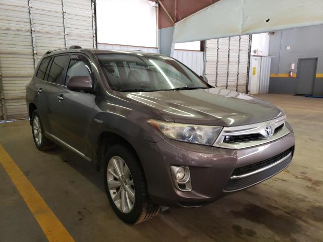 JTEDC3EH3C2004105 - 2012 TOYOTA HIGHLANDER HYBRID LIMITED GRAY photo 1