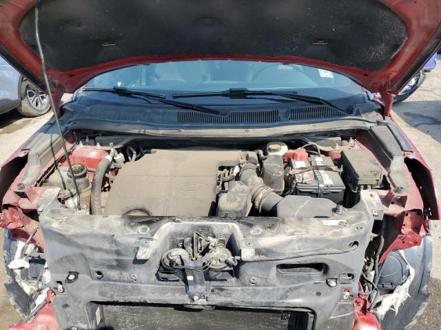 1FM5K8D87HGC46363 - 2017 FORD EXPLORER XLT Qırmızı foto 12