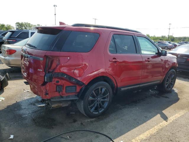 1FM5K8D87HGC46363 - 2017 FORD EXPLORER XLT Qırmızı foto 3