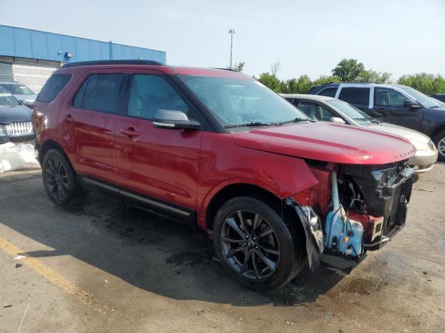 1FM5K8D87HGC46363 - 2017 FORD EXPLORER XLT Qırmızı foto 4