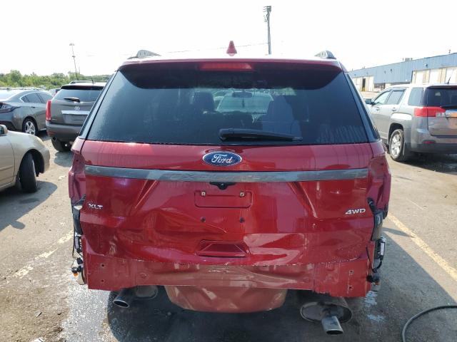 1FM5K8D87HGC46363 - 2017 FORD EXPLORER XLT Qırmızı foto 6