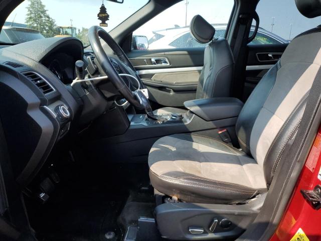 1FM5K8D87HGC46363 - 2017 FORD EXPLORER XLT Qırmızı foto 7