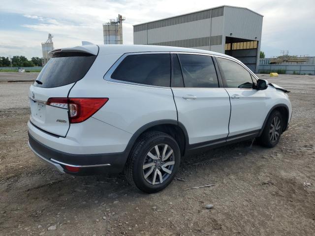 5FNYF6H58MB093930 - 2021 HONDA PILOT EXL WHITE photo 3