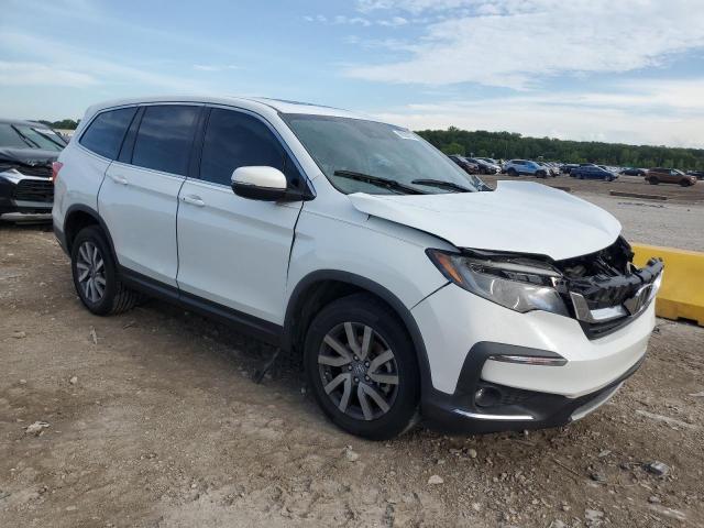 5FNYF6H58MB093930 - 2021 HONDA PILOT EXL WHITE photo 4