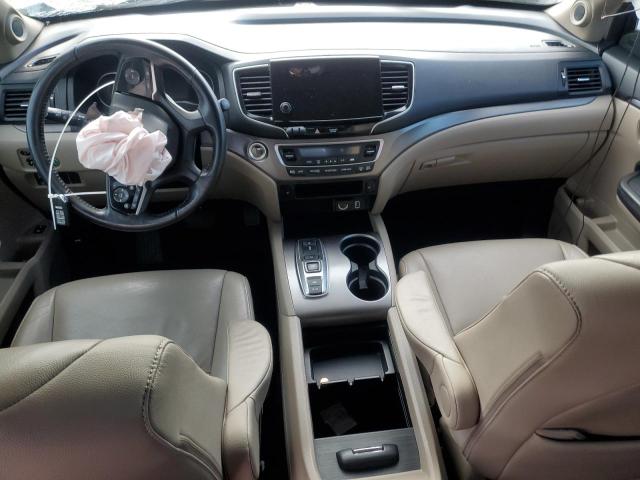 5FNYF6H58MB093930 - 2021 HONDA PILOT EXL WHITE photo 8