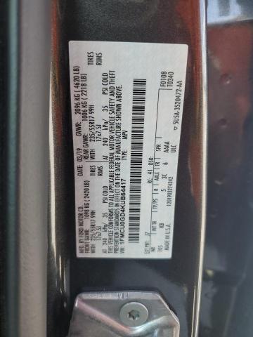 1FMCU0GD4KUB64417 - 2019 FORD ESCAPE SE Szary zdjęcie 13