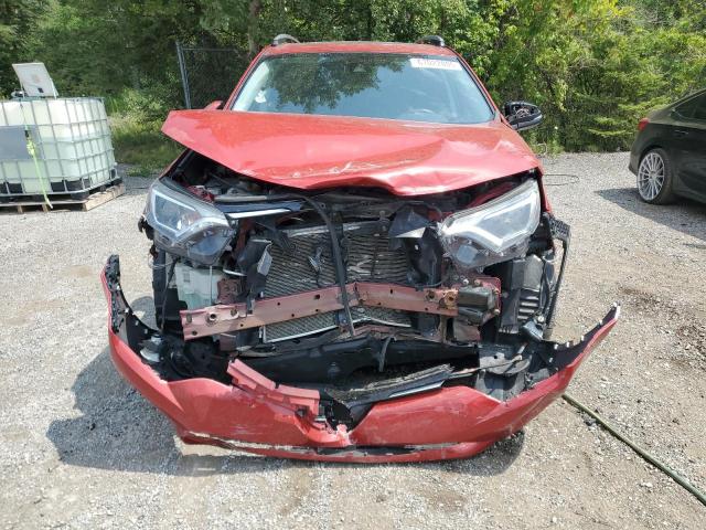 2T3WFREV7HW404051 - 2017 TOYOTA RAV4 XLE RED photo 5