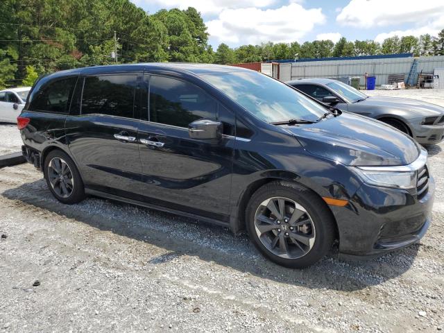 5FNRL6H97MB017437 - 2021 HONDA ODYSSEY ELITE შავი ფოტო 4
