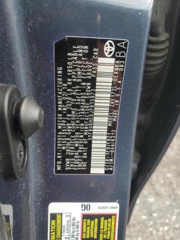 5YFBURHE0JP815873 - 2018 TOYOTA COROLLA L BLUE photo 12