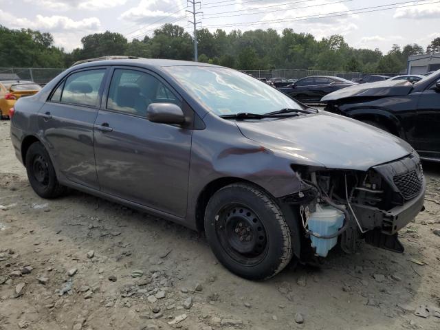 2T1BU4EEXAC292398 - 2010 TOYOTA COROLLA BASE GRAY photo 4