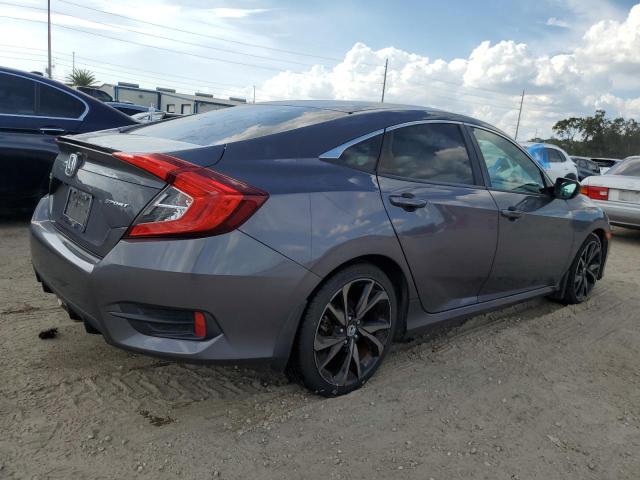 2HGFC2F84KH557567 - 2019 HONDA CIVIC SPORT GRAY photo 3