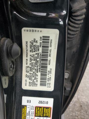 1NXBU4EE4AZ252347 - 2010 TOYOTA COROLLA BASE 黑色 照片 12