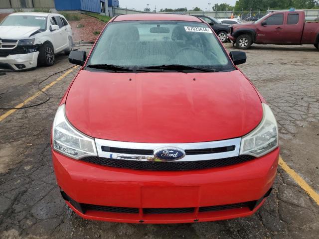 1FAHP35N28W191388 - 2008 FORD FOCUS SE RED photo 5